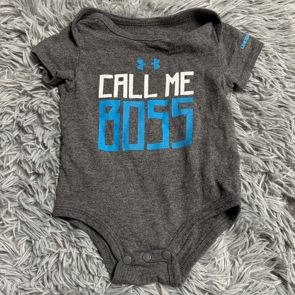 Under Armour Gray Onesie